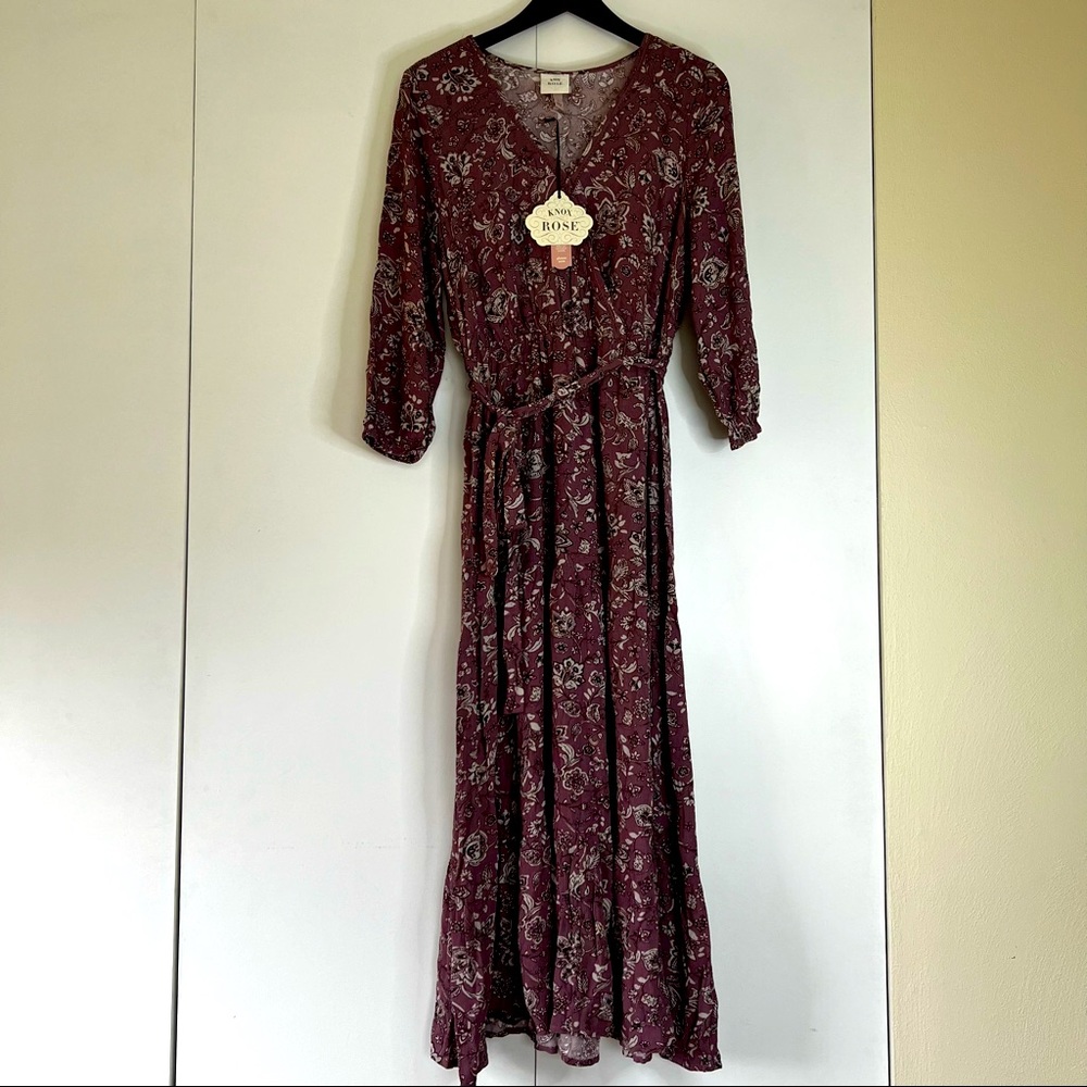NWT Knox Rose Maxi Dress
